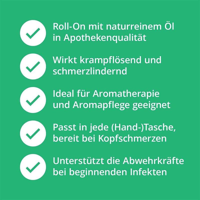 PEPPERMINT OIL Roll-on 10 ml - NewNest Australia
