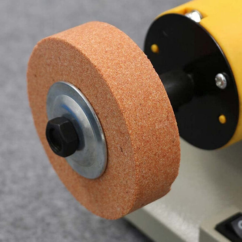 Luo ke 3 Inches Polishing Wheel Kit - Cotton Buffing Wheel/Wool Polishing Wheel/Fiber Grinding Wheel/Mounted Stone Sanding Wheel For Bench Buffer/Bench Grinder (Pack Of 5) - NewNest Australia
