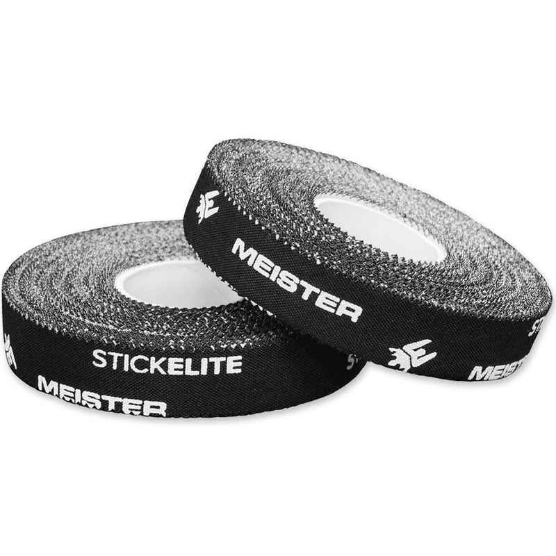 Meister StickElite Professional Porous Athletic Tape for Fingers & Toes - 15yd x 1/2" - Black - 2 Rolls 2 Count (Pack of 1) - NewNest Australia