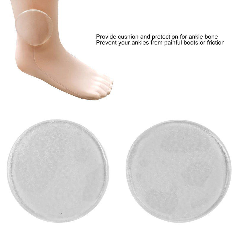 Pack of 2 Ankle Gel Cushion Pads, Relieve Pressure, Prevent Pain, Widely Used, Soft Cushion, Figure Skating, Ice Hockey, Roller Skates, Hiking - NewNest Australia