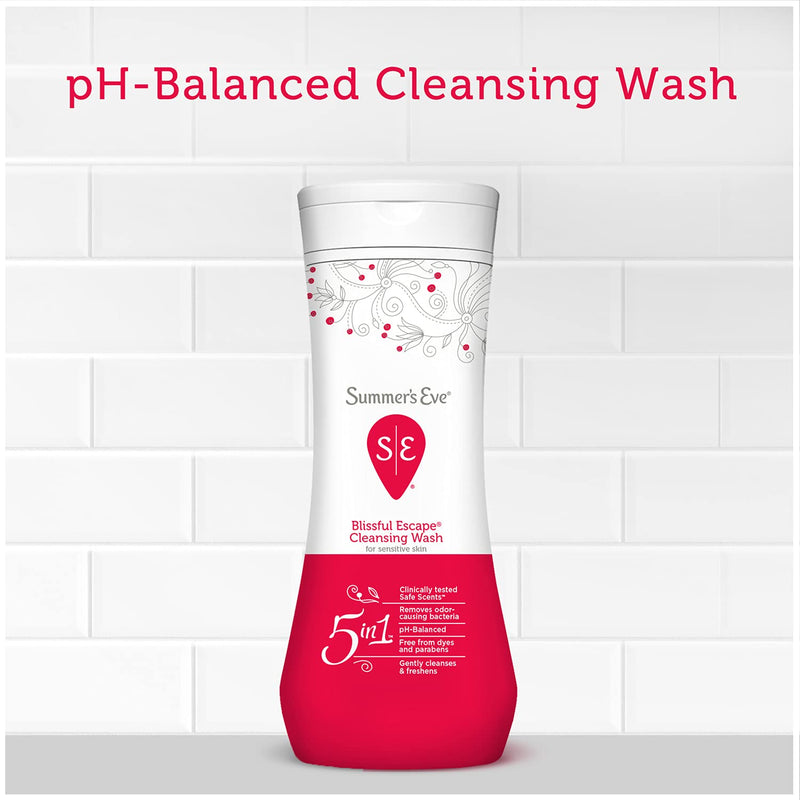 Summer's Eve Cleansing Wash Blissful Escape Gynecologist Tested, 15 Fl Oz 15 Fl Oz (Pack of 1) - NewNest Australia