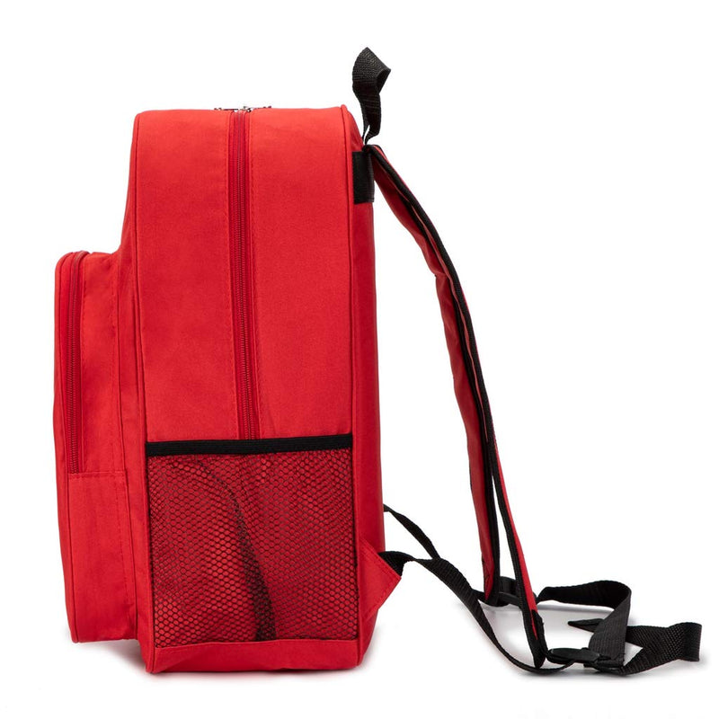 Jipemtra Red Emergency Bag First Aid Backpack Empty Medical First Aid Bag Treatment First Responder Trauma Bags For Cycling Hiking Trips Camping Daycare, Red Qz - NewNest Australia