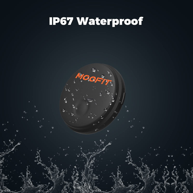 moofit HW401 Heart Rate Monitor Armband, IP67 Waterproof, Support Bluetooth/ANT+, Rechargeable Optical Heart Rate Sensor Bracelet Works with Wahoo, Zwift, Strava, Elite HRV - NewNest Australia