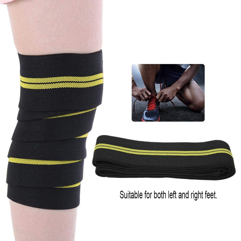 Haofy Knee Support For Men And Women, Elastic Knee Wraps, Knee Support For Sports, Weightlifting, Powerlifting, Non-Slip Knee Brace For Meniscus Arthritis, Pack Of 1 - NewNest Australia