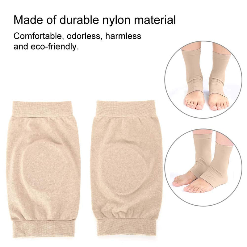 Ankle Support Compression Support Sleeves Soft Elastic Ankle Protective Silicone Protective Pad Breathable Foot Heel Crack Sock For Skate Shoes & Boots Pain & Discomfort - NewNest Australia