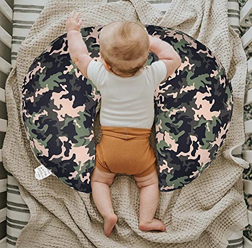 Nursing Pillow Cover, Breastfeeding Pillow Cover, Camouflage Nursing Pillow Cover, Breastfeeding Pillow Slipcover, Camouflage Nursery Decor, Soft Fits Snug On Infant - NewNest Australia