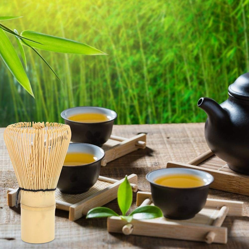 120 Prongs Matcha Whisk Bamboo Matcha Green Tea Whisk Brush Tool Tea Accessory for Tea Making - NewNest Australia
