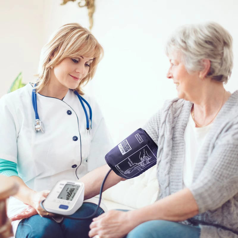 Extra Large Blood Pressure Cuff Arm For Omron, Feifuns 8.6 - 20.5 Inch Xl Replacement Cuff For Large Arm Blood Pressure Cuff For Large Arm Gray (Bp Device Not Included) - NewNest Australia