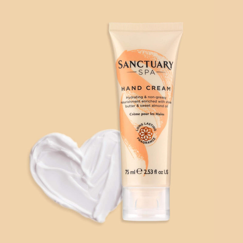 Sanctuary Spa Hand Cream with Shea Butter, Vegan and Cruelty Free, 75 ml Classic Hand Cream - NewNest Australia