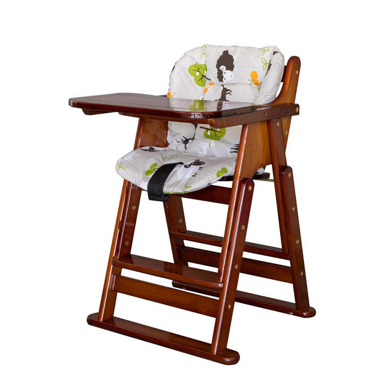 Twoworld High Chair Cushion, Large Thickening Baby High Chair Seat Cushion Liner Mat Pad Cover Breathable(Grey Sheep) - NewNest Australia