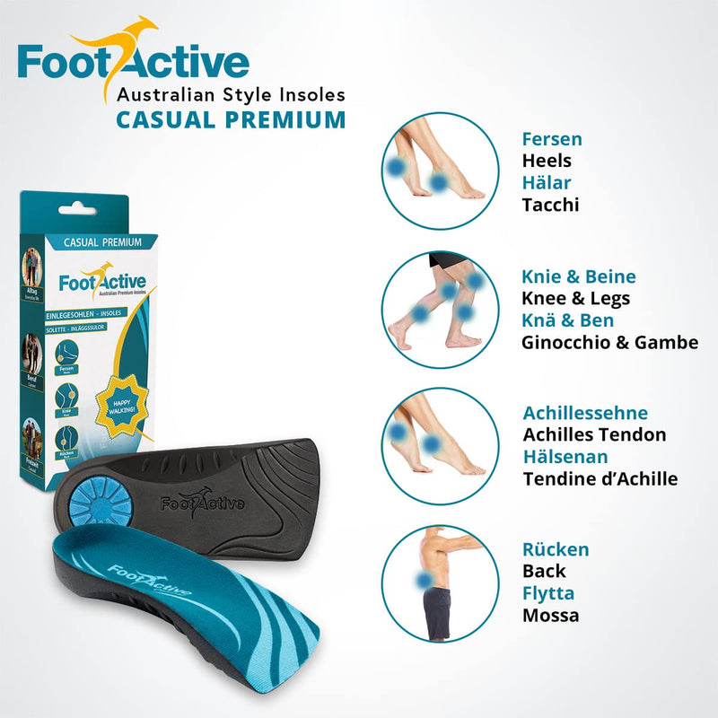 FootActive CASUAL PREMIUM UK 5 - 6.5 (S) - NewNest Australia