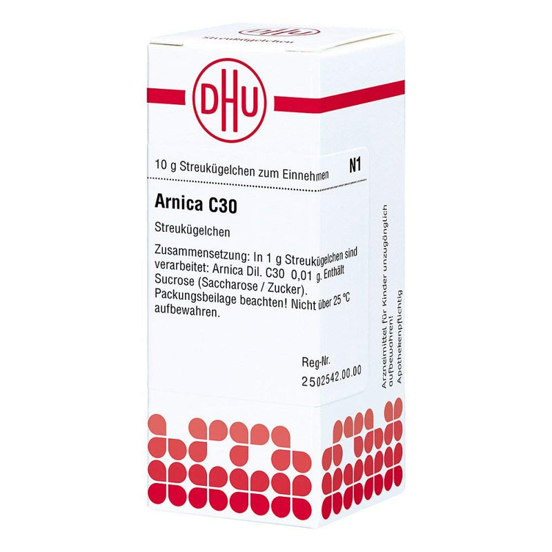 DHU Arnica C30 scatter beads, 10 g globules - NewNest Australia