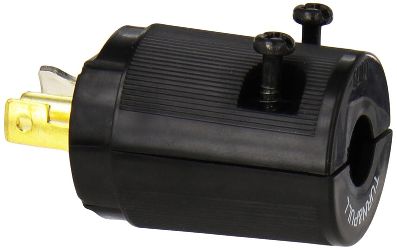 Hubbell HBL7594V Locking Plug, Midget 15 amp, 125V, Ml-2P - NewNest Australia