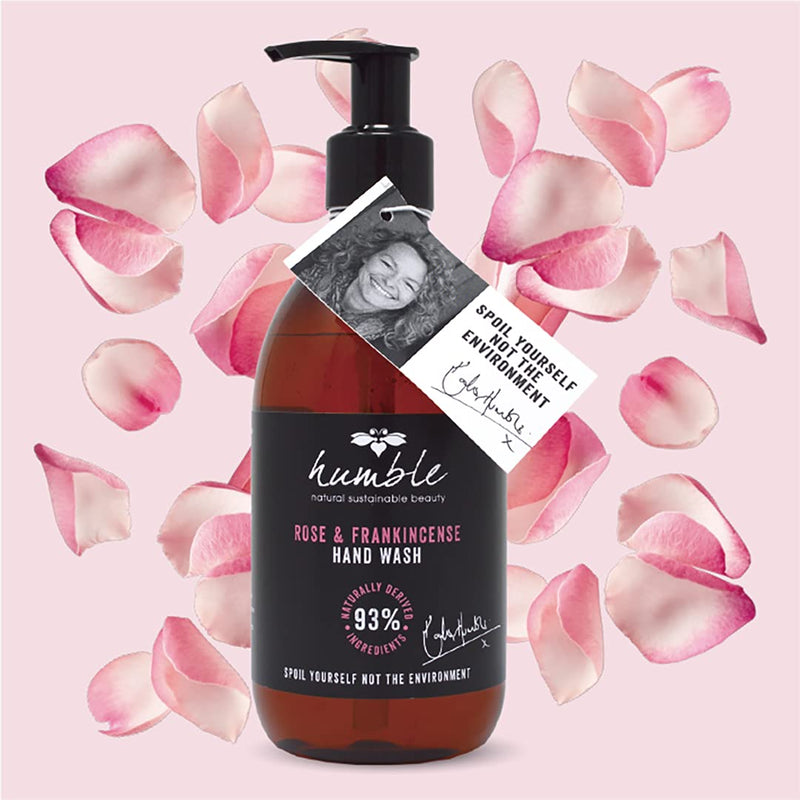 Humble Rose & Frankincense Hand Wash (285ml) - Kate Humble Products are Carefully Created so That You can Spoil Yourself Without Spoiling The Environment. Cruelty Free. - NewNest Australia