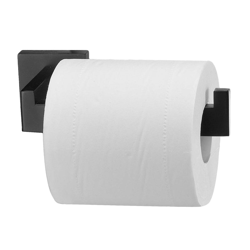 Toprema Toilet Paper Holder Tissue Roll Holder Hanger SUS304 Stainless Steel Matte Black Bathroom Lavatory Hardware Wall Mount Toilet Paper Holer - NewNest Australia