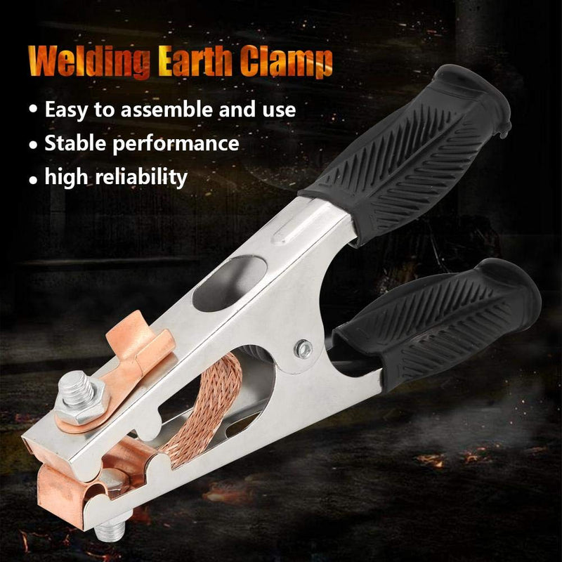 FTVOGUE 500A Welding Clamps Electroplated Welding Earth Clamp for Manual Welder Copper(US type) US type - NewNest Australia