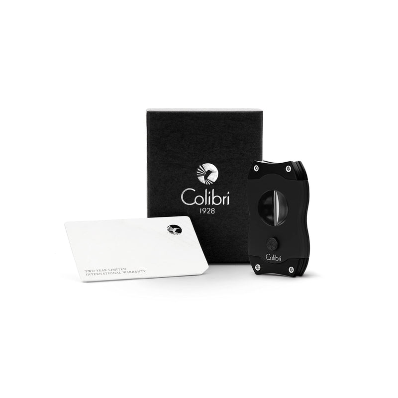 Colibri V-Cut Cigar Cutter, Black - NewNest Australia