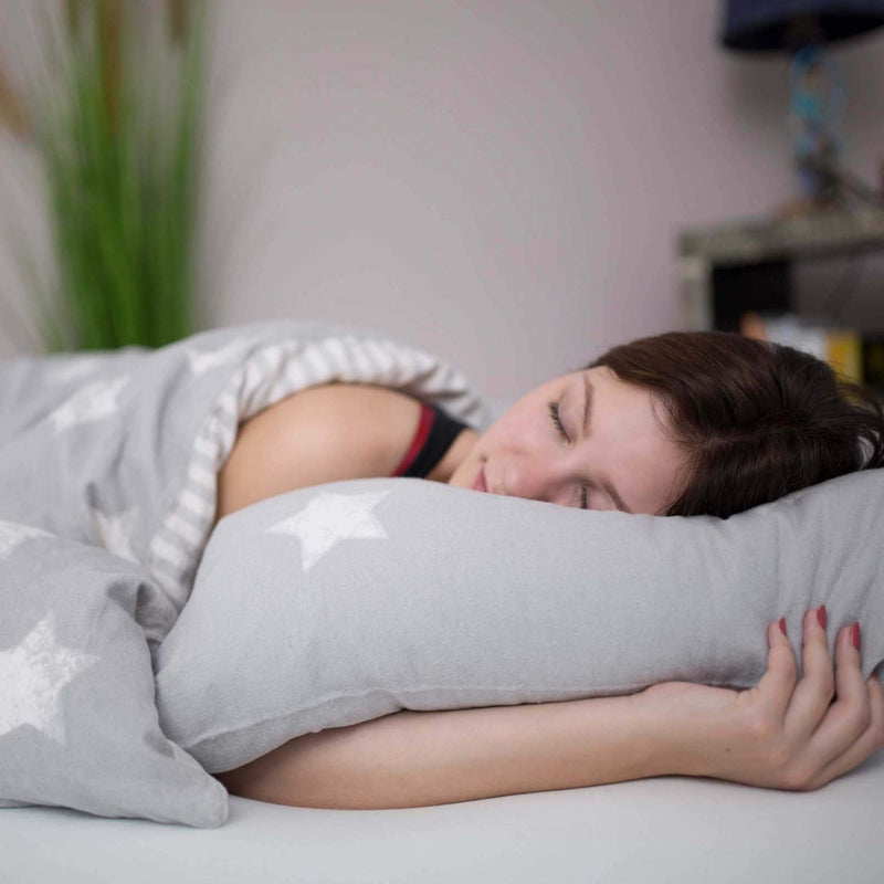 Genius Eazzzy Pillow 80 X 80 Cm - Orthopedic Sleeping Pillow For Peaceful Sleep With Allergy Sufferers Cover Made Of Aloe Vera + Milk Fibers Washable And Suitable For Tumble Dryer - NewNest Australia