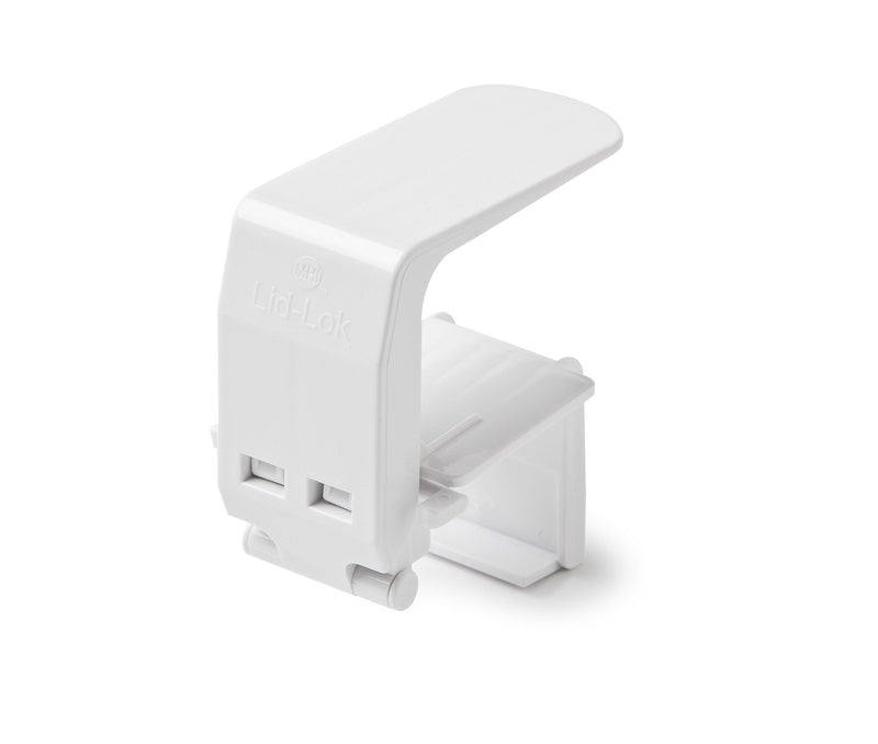Mommy's Helper Lid-Lok Toilet Seat Safety Latch, White, 1-Pack PACK OF ONE (1) - NewNest Australia