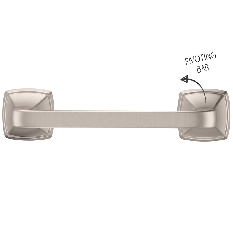 Pfister BPH-BS1K Bronson Toilet Paper Holder, Brushed Nickel - NewNest Australia