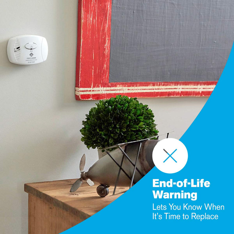 First Alert CO400FF Battery Powered Carbon Monoxide Alarm, Pack of 1, White Detector - NewNest Australia