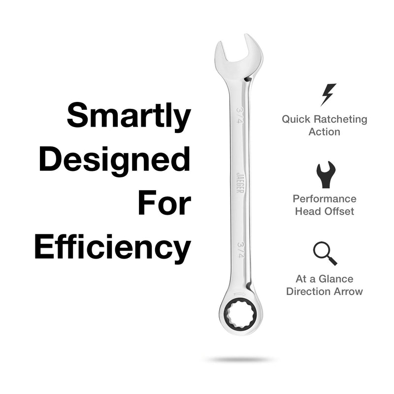 3/4 Inch TIGHTSPOT Ratchet Wrench with 5° Movement and Hardened, Polished Steel for Projects with Tight Spaces 3/4 Inch/SAE - NewNest Australia
