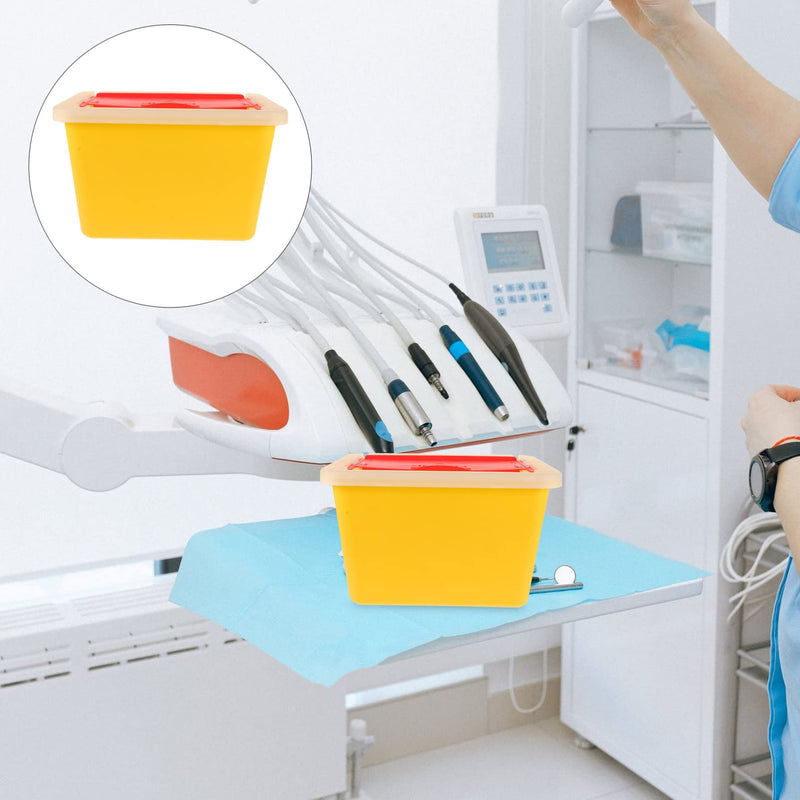 Beavorty Disposal Container For Puncture-Proof Needles, Disposal Container For Needles, Disposal Container For Puncture-Proof Waste, Biohazard Needle Container, Disposal Box: - NewNest Australia