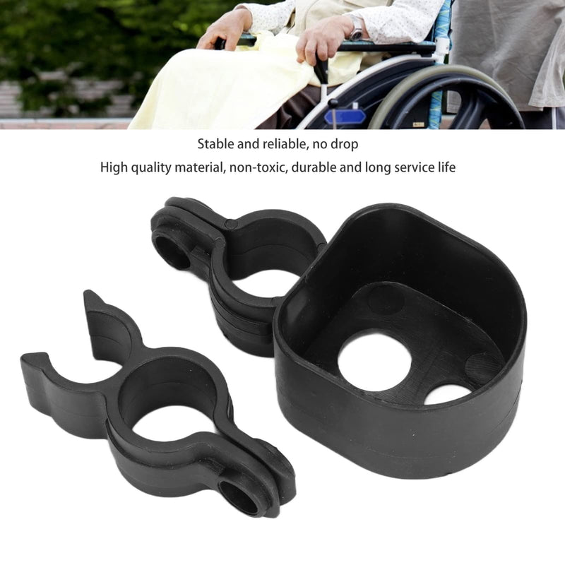 2pcs Wheelchair Walking Stick Rack, Practical Cane Holder Crutch Holder Wheelchair Accessory for Electric Wheelchairs Electric Mobility Scooter - NewNest Australia