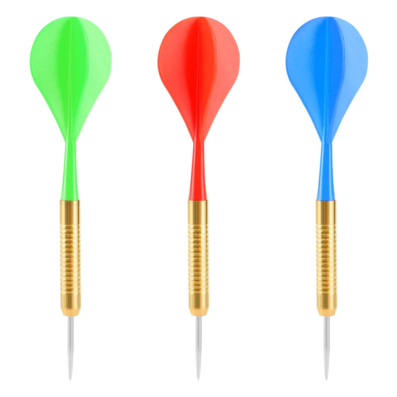 Accmor 18 Pcs Steel Tip Darts, Bar Dart, Darts Metal Tip Set, Metal Darts for Dartboard 12 - NewNest Australia