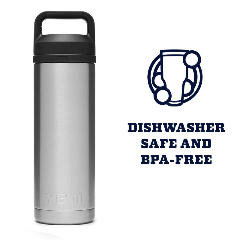 NewNest Australia - YETI Rambler 18 oz Bottle, Vacuum Insulated, Stainless Steel with Chug Cap 