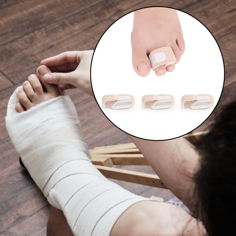 3Pcs Reusable Hammer Toe Straightener,Toe Bandage,Hammer Toe Separators Splint,Hammer Toe Straighteners,Toe Cushioned Bandages,Toe Splints for Bent Toes Hammer Toes Overlapping Toes Broken Toes - NewNest Australia