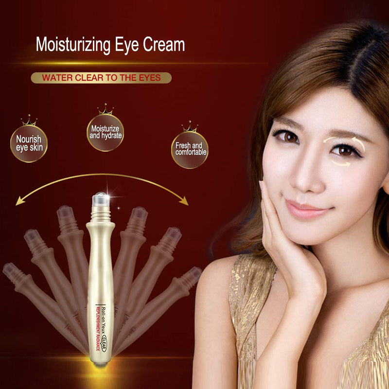 15ML Eye Care Cream, Eye Serum Eye Roller for Sensitive Skin Rapid Anti Wrinkle Dark Circles Removal Moisturizing Firming Skin - NewNest Australia