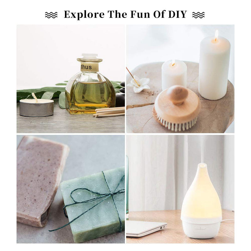 yethious Lavender Essential Oil Bundle with Sandalwood Essential Oil Pure Organic Plant Oils for Diffuser Aromatherapy Gift Oils - NewNest Australia