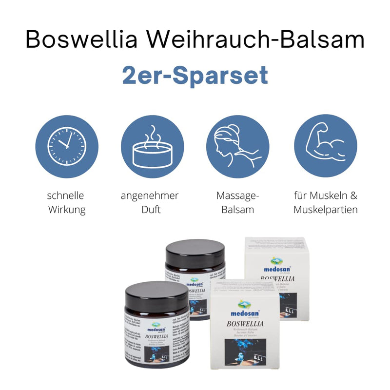 Twin Pack 100ml - Boswelia Incense Balm, Natural Pain Relief for Arthritis, Swell, Joints, and Moring Stiffness | Natural Anti-Inflammatory Cream | Clinically Proven - NewNest Australia