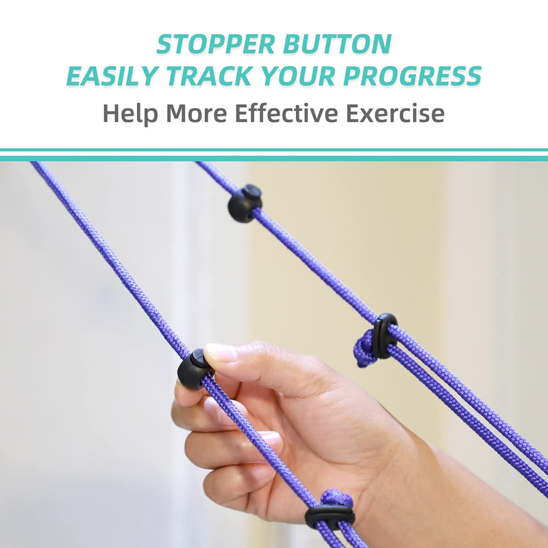 Fanwer Shoulder Pulley - Multi-Use Pulleys for Shoulder Rehab Over Door - Arm Rehabilitation Assisting Exercise Equipment for Rotator Cuff Recovery, Improve Flexibility Stretching, Range of Motion - NewNest Australia
