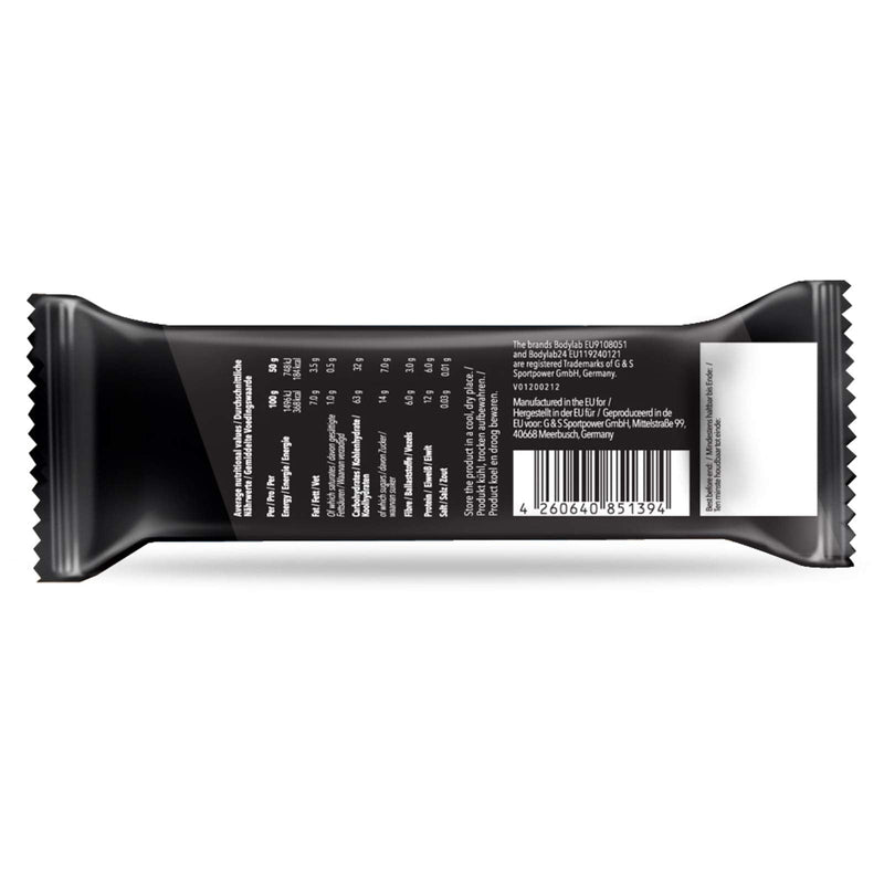 Bodylab24 Energy Oats Bar Coconut 12 X 50 G Storage Box, Oatmeal Bar For Energy Kick Before Training Or For Intermediate Energy Bar With More Than 30 G Carbohydrates And Vitamin B1 - NewNest Australia