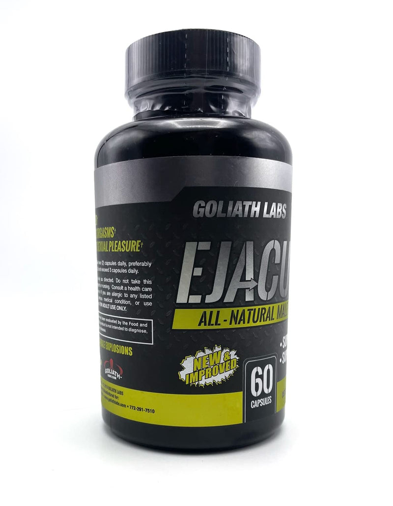 Goliath Labs - Men's Test Booster and Natural Stamina Enhancing Energy Pills – All Natural Endurance and Strength Gainer (60 Vegetarian Capsules) - NewNest Australia
