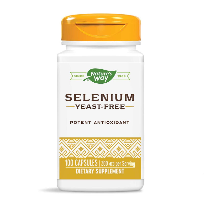 Nature's Way Selenium 200 mcg, L-Selenomethionine, Antioxidant, 100 Capsules (Packaging May Vary) - NewNest Australia