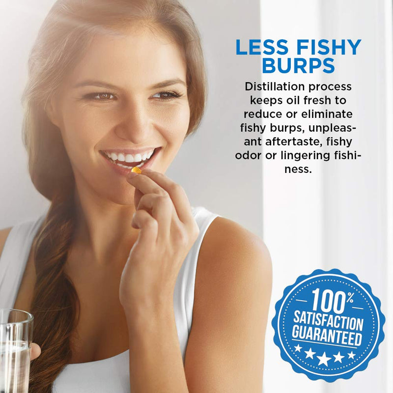 Wiley's Finest Wild Alaskan Fish Oil - 3X Triple Strength Peak EPA DHA, 1000mg Omega-3s, SQF-Certified, 30 Softgels 30 Count (Pack of 1) - NewNest Australia
