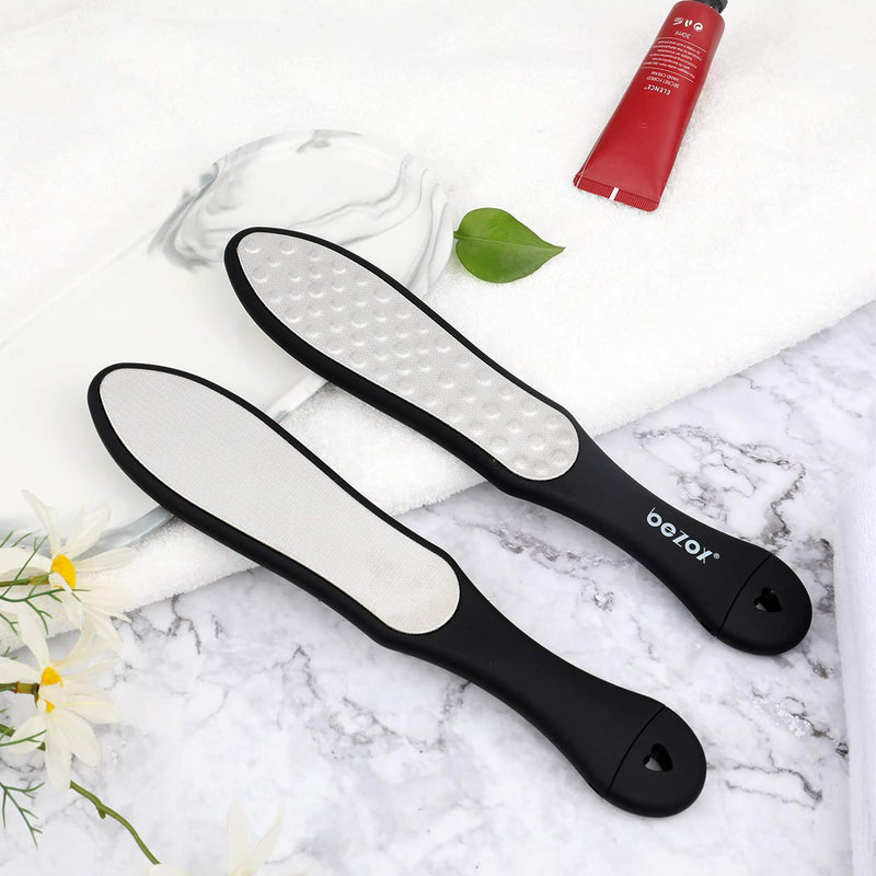 BEZOX Callus File Callus Remover for Foot Care, 3-in-1 Design Foot File, Coarse/Fine/Mini Callus Rasp for Pedicure, Double-Sided, Rustproof - NewNest Australia
