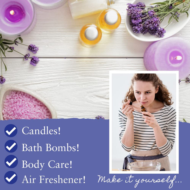 Absolute Aromas Organic Lavender Essential Oil 10ml - 100% Pure, Natural, Vegan, Undiluted and Cruelty-Free - for use in Diffusers, Oil Burners and Aromatherapy Blends 10 ml (Pack of 1) - NewNest Australia