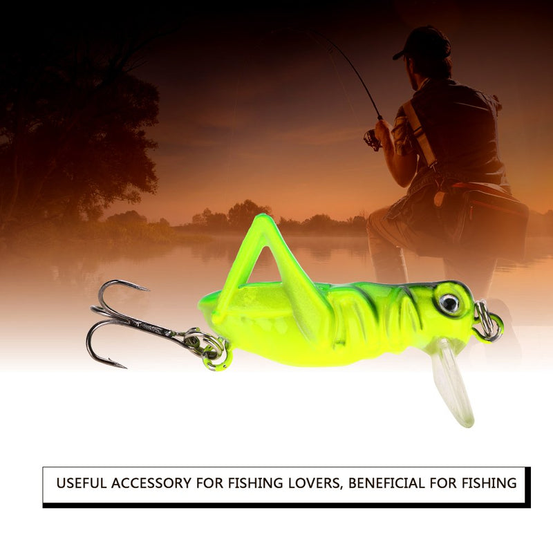 5Pcs Grasshopper Fishing Lure, Artificial Lifelike Bass Lure Baits with Storage Box - NewNest Australia