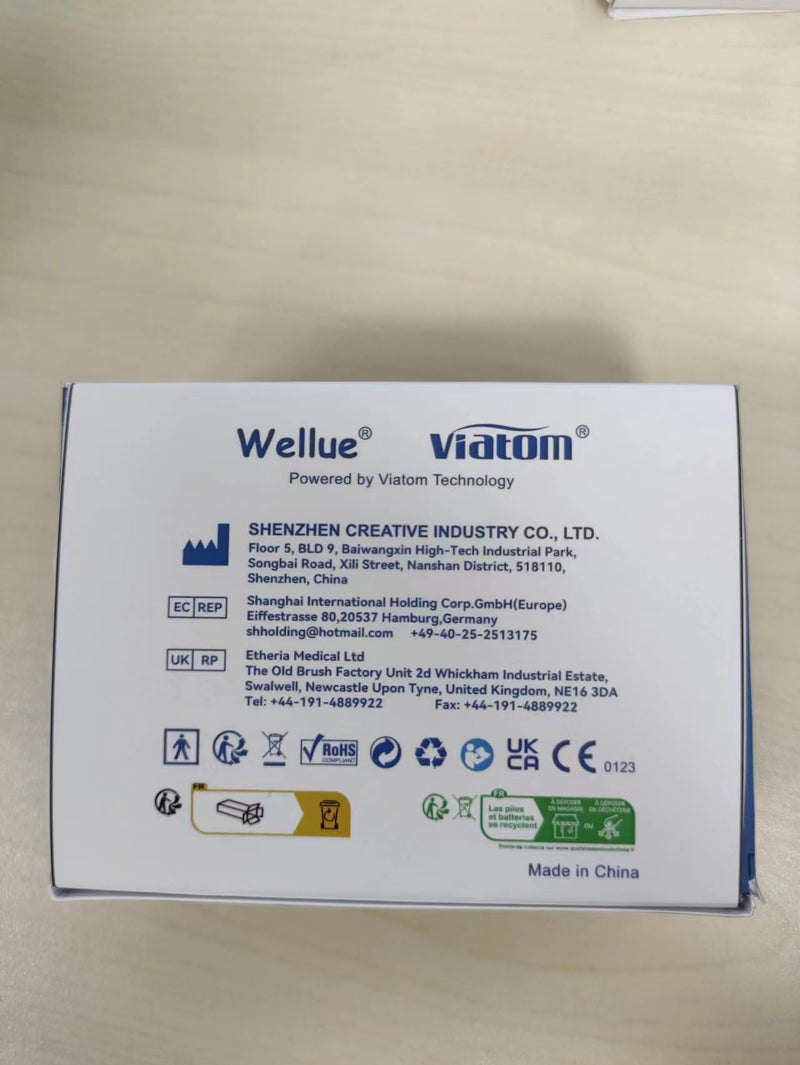 ViATOM Pulse Oximeter Oxygen Saturation Meter Finger with Alarm, Blood Oxygen Meter Finger for Sp-O2 and Heart Rate Monitor Carrying Case & Lanyard - NewNest Australia