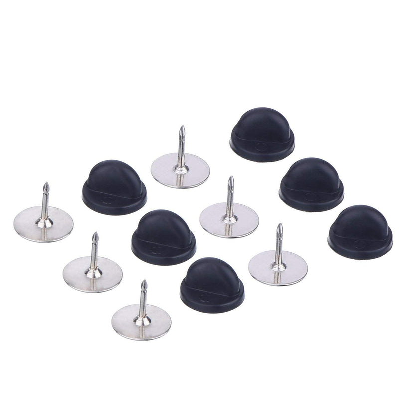eBoot Tie Tacks Blank Pins with PVC Rubber Pin Backs (100) 100 - NewNest Australia