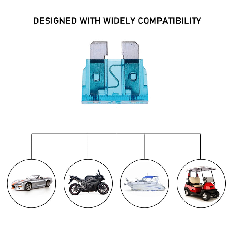 288 Pieces Car Fuses Assortment Kit - Blade Fuses Automotive - Standard & Mini & Low Profile Mini Size (2A/5A/7.5A/10A/15A/ 20A/25A/30AMP/ATC/ATO) Replacement Fuses for Marine, Auto, RV, Boat, Truck - NewNest Australia