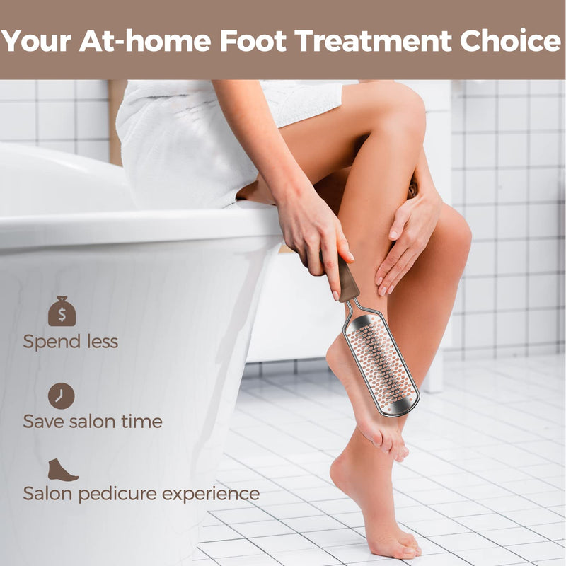 Easkep Callus Remover, Callus Rasp, Foot - Callus File, Callus Removal, Stainless Steel Callus File For Callus Remover, Strong Callus Dead Skin, Foot Scraper (Silver) - NewNest Australia