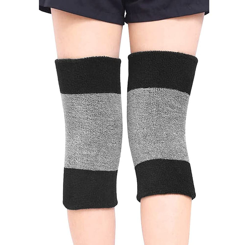 1 Pair Unisex Knee Support, Winter Thermal Knee Support, Knee Warmer, Elastic Knee Pads, Knee Pads Knee Brace For Women, Men, Ideal Support For Osteoarthritis, Tendonitis And Sports - NewNest Australia