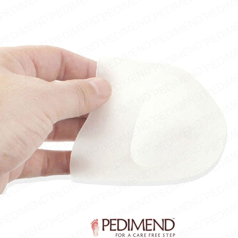 PEDIEMEND Silicone Heel Protector Sleeve Unisex Moisturizing Heel Protective Pad Relieve Pressure - Invisible and flexible material - heel spur treatment, bone spur, aching feet, aches - NewNest Australia