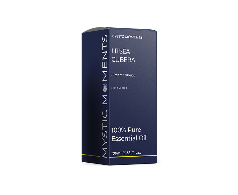 Mystic Moments Litsea Cubeba Essential Oil - 100 ml - 100% Pure - NewNest Australia