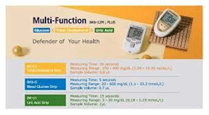 BeneCheck uric acid test strips BK-U1-25 pieces per pack - For use with the BeneCheck uric acid measuring system - NewNest Australia